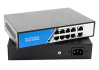 Công tắc 8+2 POE Công tắc mạng Ethernet 250m 10/100 / 1000Mbps cho hệ thống camera IP