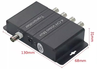 Bộ ghép kênh video 4ch 500m 4 BNC với điều khiển RS485 thông qua bộ ghép kênh tín hiệu tương tự