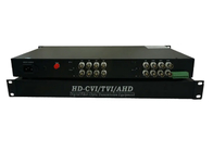 Bộ thu phát video sợi quang AHD / CVI / TVI 1080P 720P Video 16ch sang cáp quang RS485