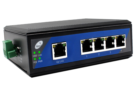 Nhiệt độ công nghiệp POE Ethernet Switch -40-85°C VLAN IPC 250M