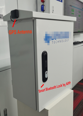 Hộp IOT thông minh với quạt điều khiển nhiệt độ Ứng dụng 4G thông minh Bluetooth khóa