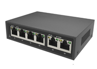 Full Gigabit 6 Port POE Ethernet Switch 1-4 Hỗ trợ BT PoE MAX 90W