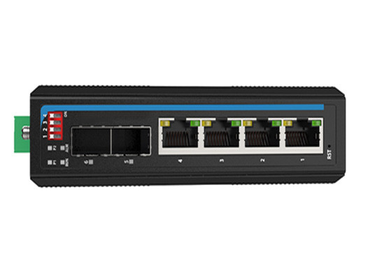 SFP Switch Industrial được quản lý 4 cổng POE 1000M với cổng SFP 2 * 1000M