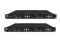 Chuyển mạch cáp quang sang Ethernet được quản lý 4 cổng quang 8 Ethernet