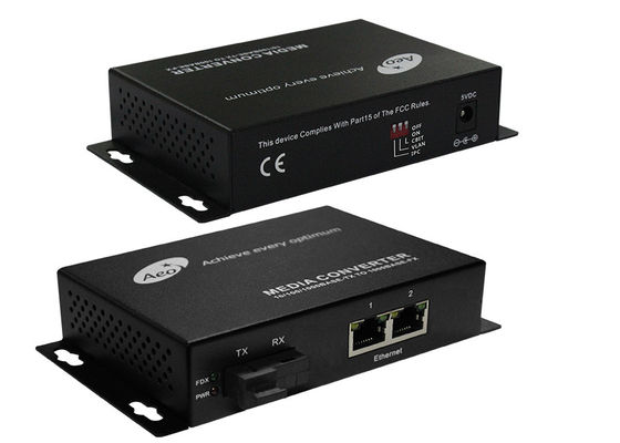 Bộ chuyển đổi phương tiện thương mại hai cổng Ethernet, Bộ chuyển đổi phương tiện sợi quang Chế độ đơn
