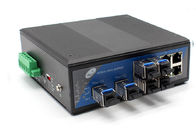 Bộ chuyển đổi phương tiện Ethernet công nghiệp 100 cổng 10 cổng
