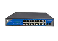 Bộ chuyển mạch Ethernet 10 / 100M 24 cổng POE với 2 cổng kết hợp Gigabit