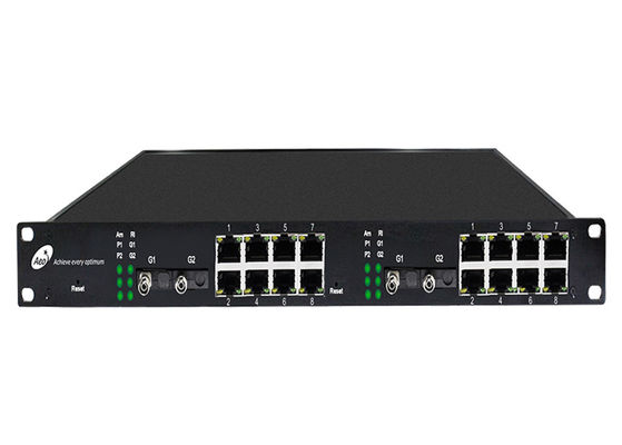 Rack Mount 1000M Gigabit Ethernet Fiber Switch, Managed Gigabit Ethernet Switch