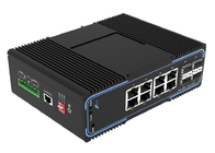 FCC Managed 4 Bộ chuyển mạch quang SFP 10/100 / 1000Mbps với 8 cổng Ethernet 10/100 / 1000Mbps