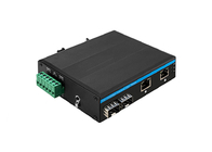 Bộ chuyển mạch cáp quang Ethernet POE 10/100 / 1000Mbps với 2 cổng cáp quang và 2 cổng Ethernet